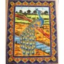 Mexican Talavera Mural Pavoreal 3